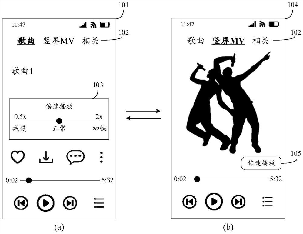 Playing method, device and equipment and storage medium