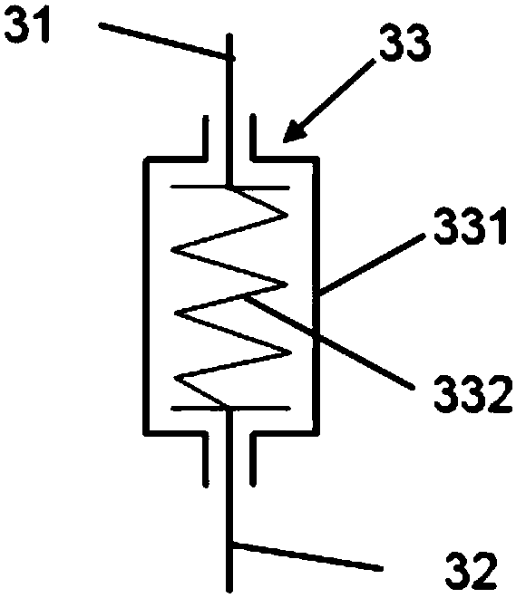 Linkage mechanism for foot massager