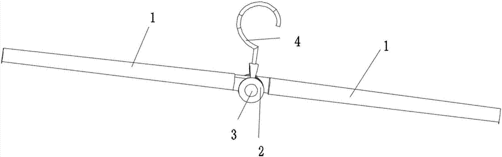 a folding hanger