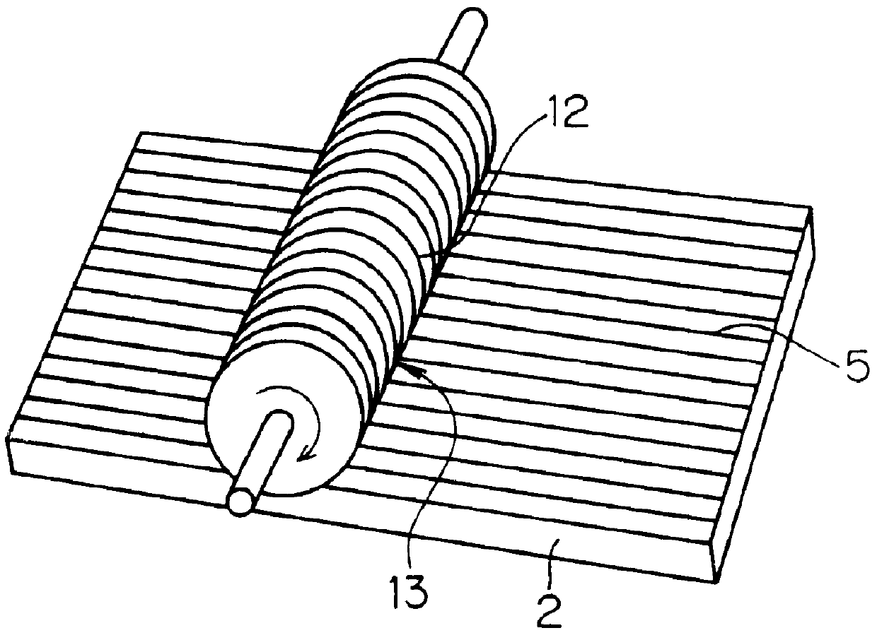 Method for manufacturing flat plate with precise bulkhead, flat plate with precise bulkhead, method for manufacturing plasma display unit substrate and plasma display unit substrate