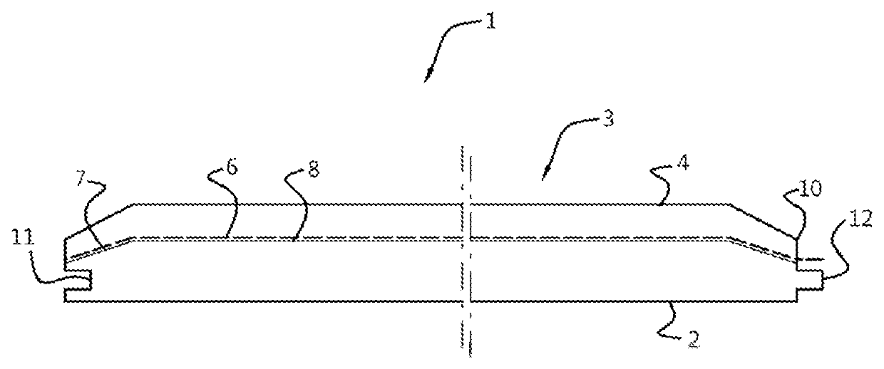 Covering and method for producing coverings