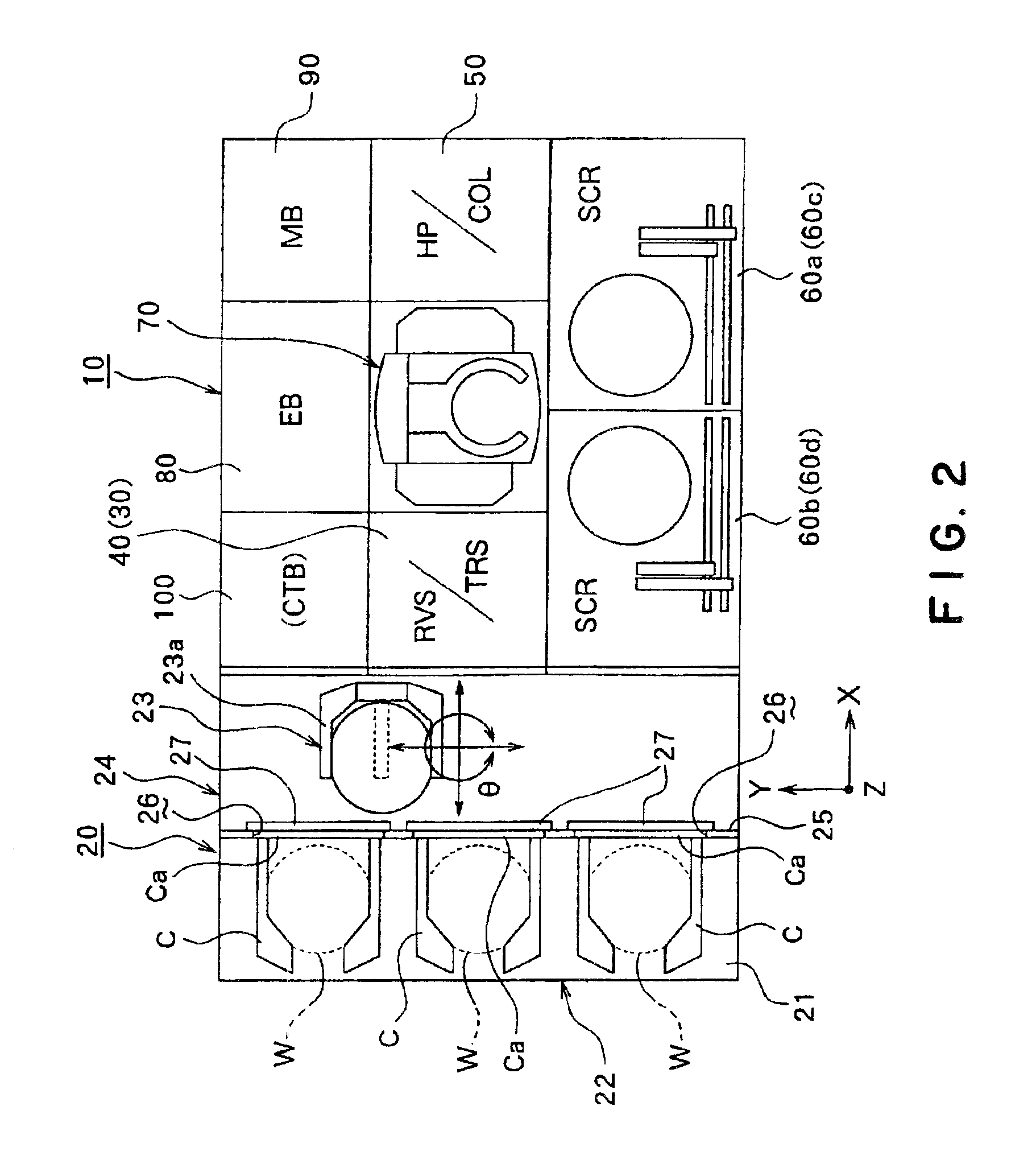 Substrate dual-side processing apparatus