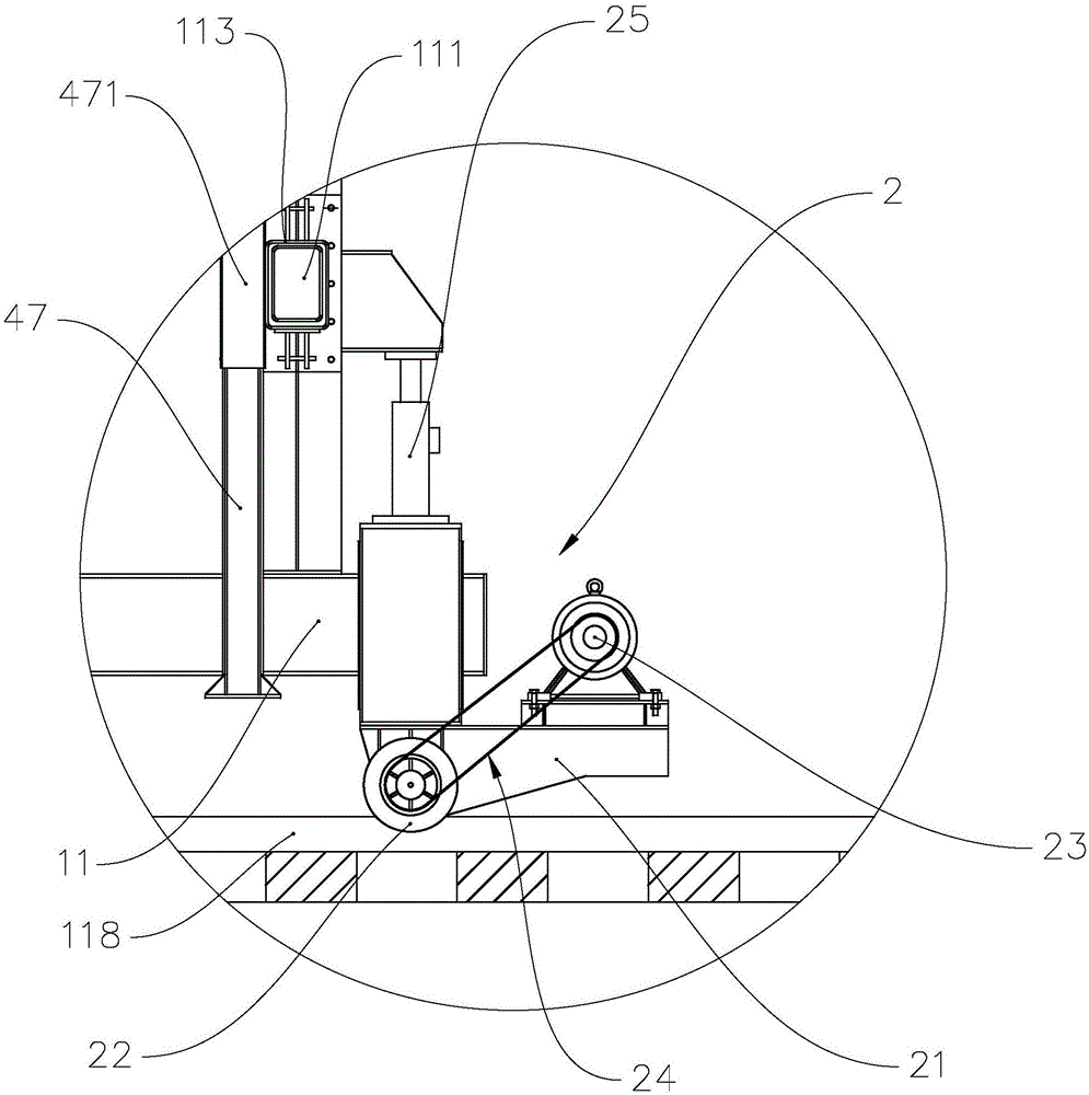 Tunnel ditch cable trough construction trolley