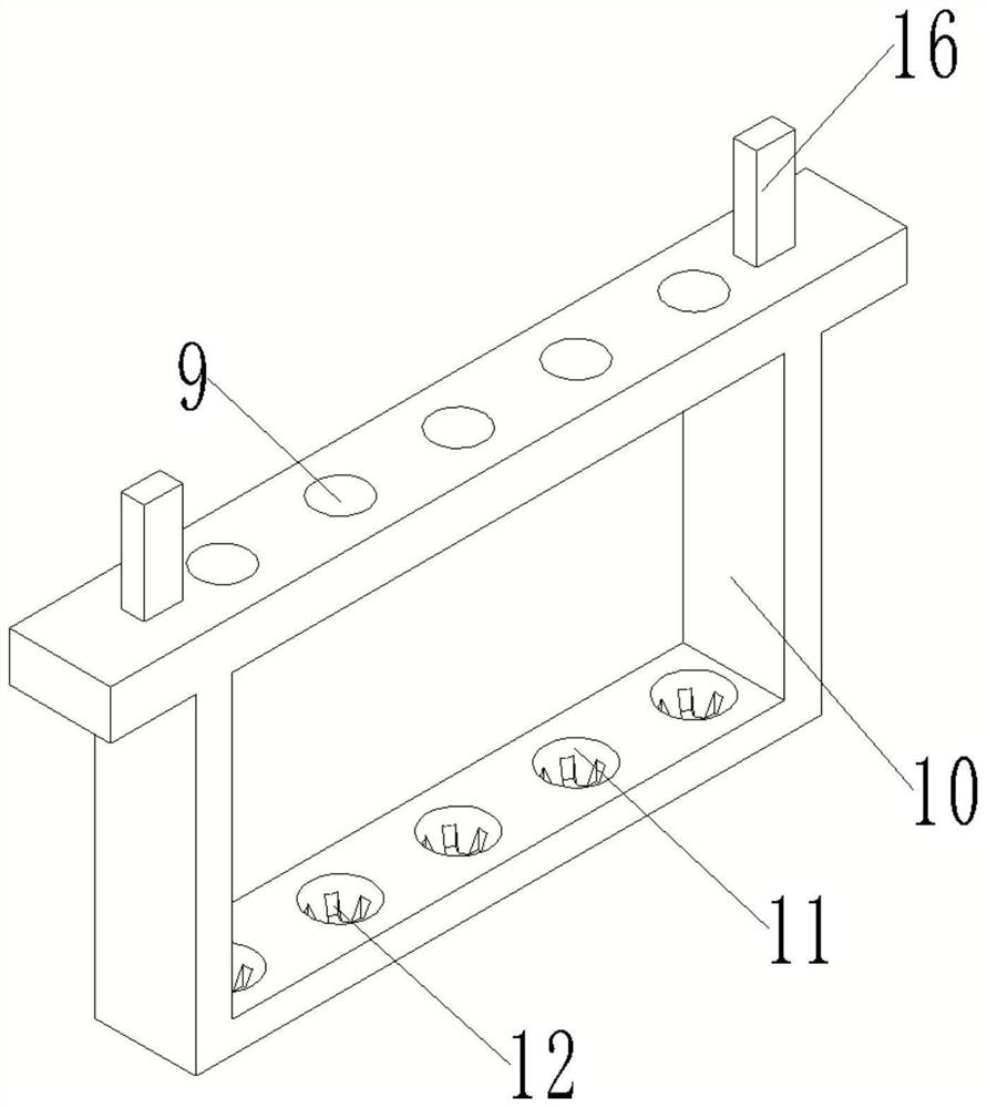 Storage device for blood collection in blood station