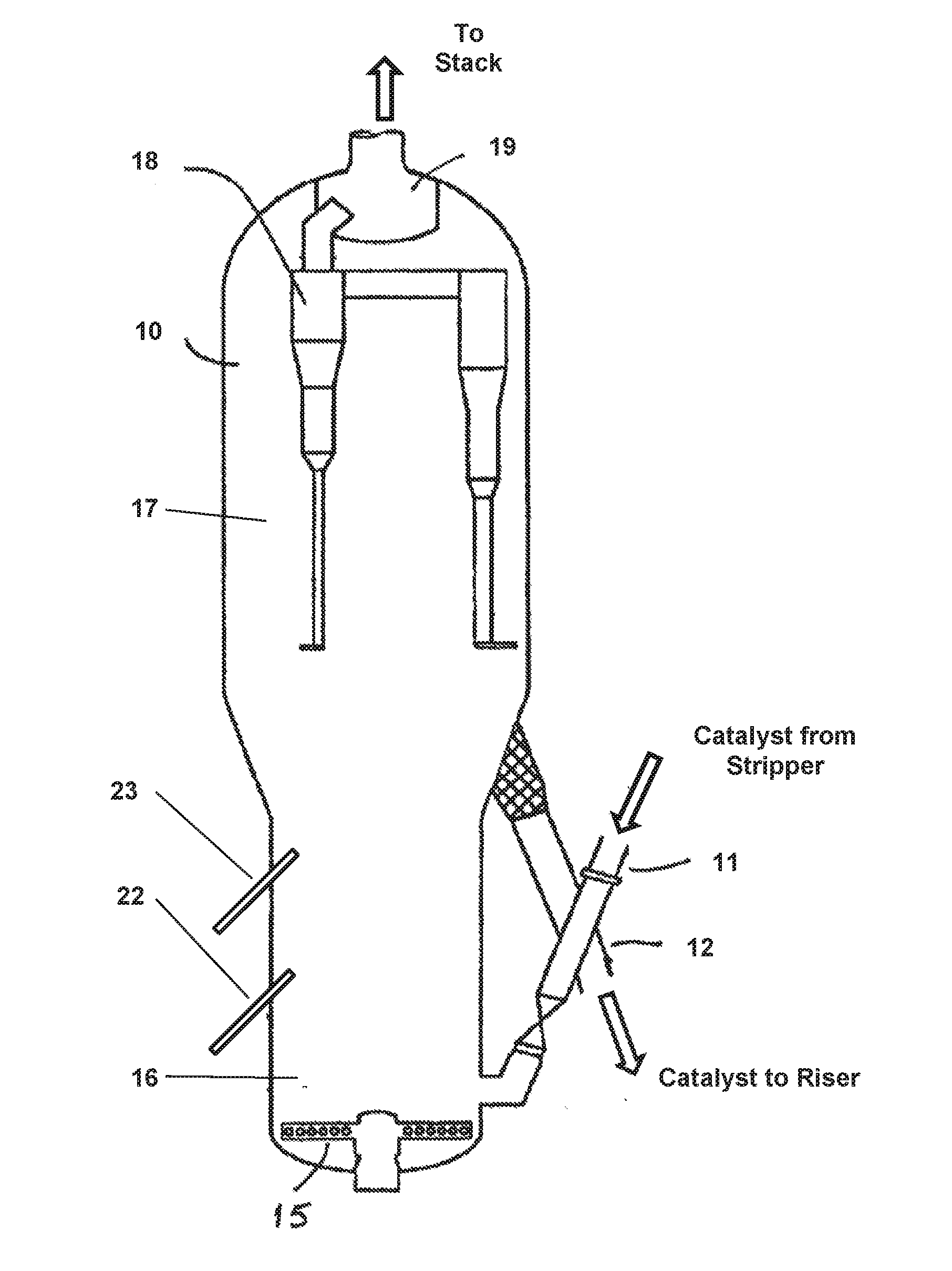 Fluid catalytic cracking with supplemental heat