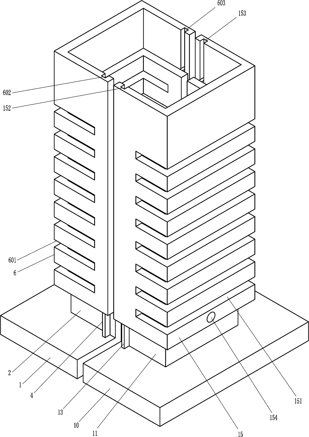 Protecting device for protecting nursery stock against animal bites