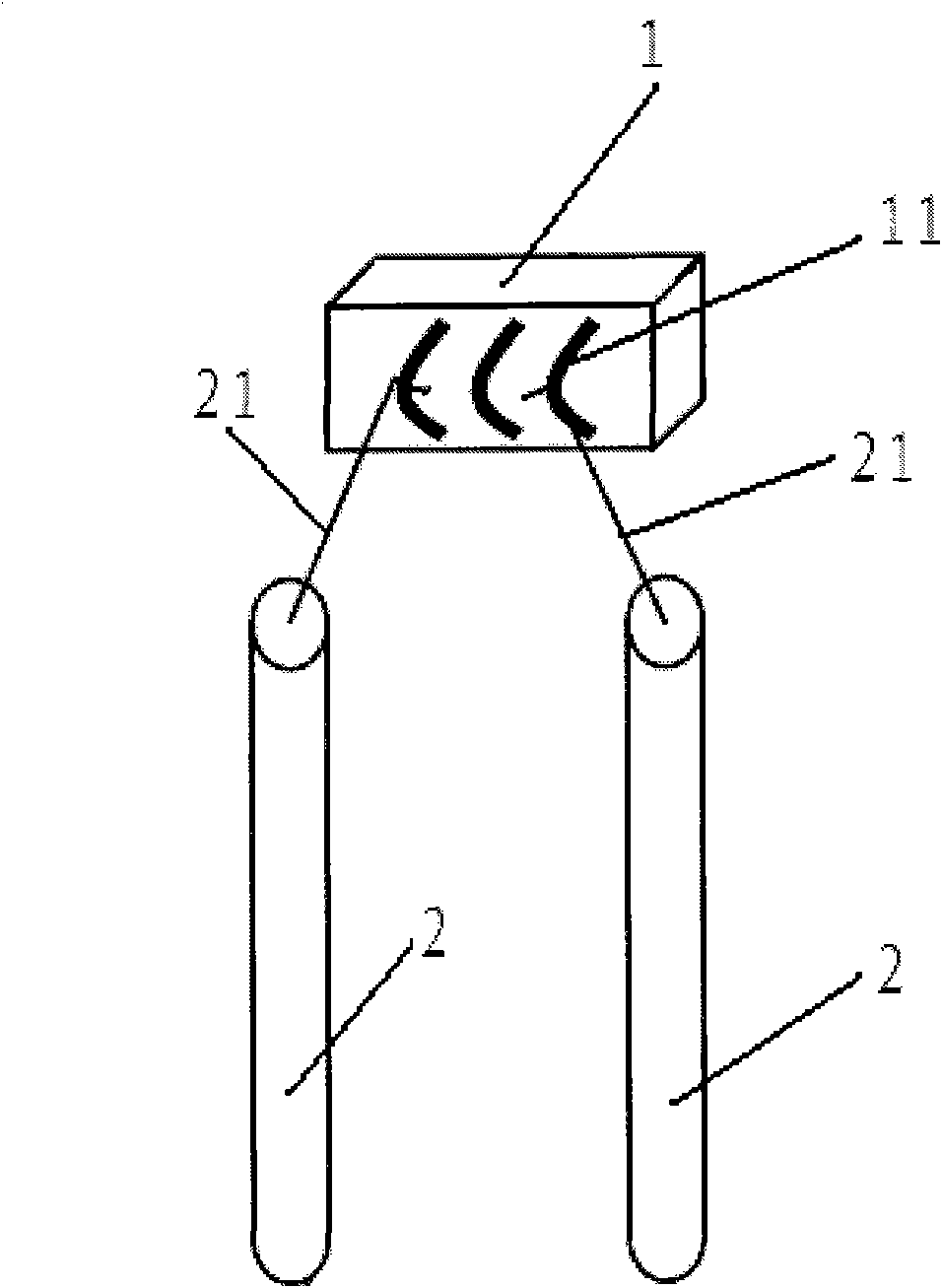 Veneer power-up device