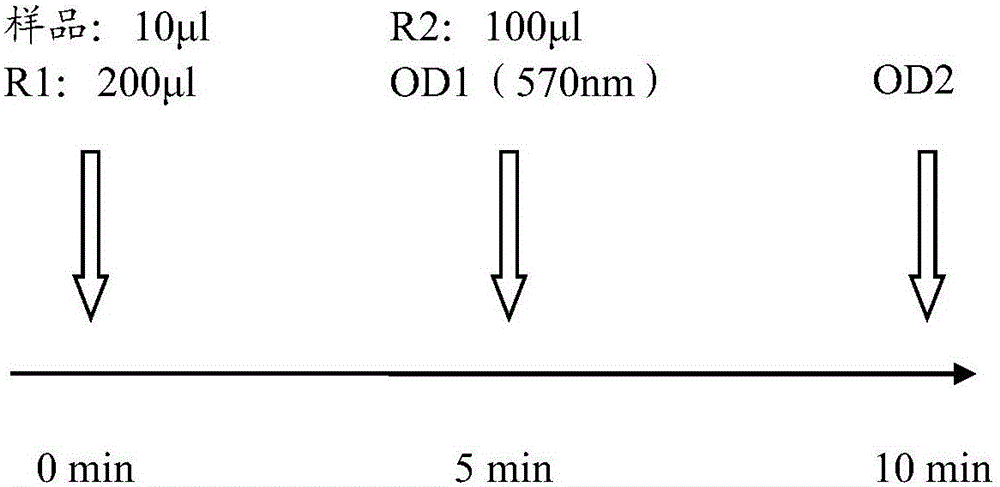 Kit and method for detecting content of immune globulin E and application of kit