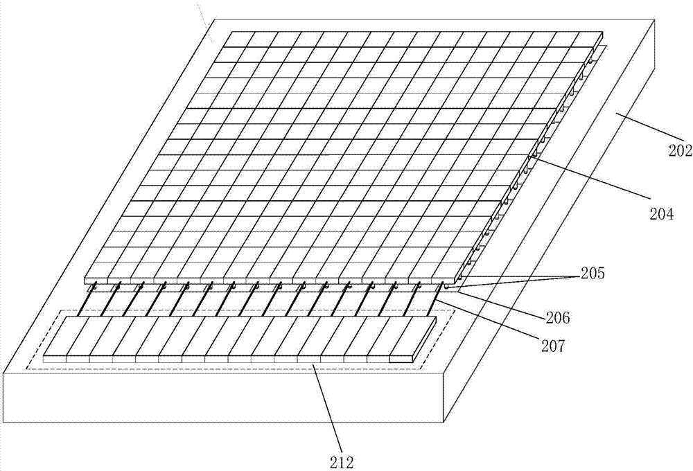 Focal plane chip, pixel unit and pixel unit array for collecting and processing laser signals