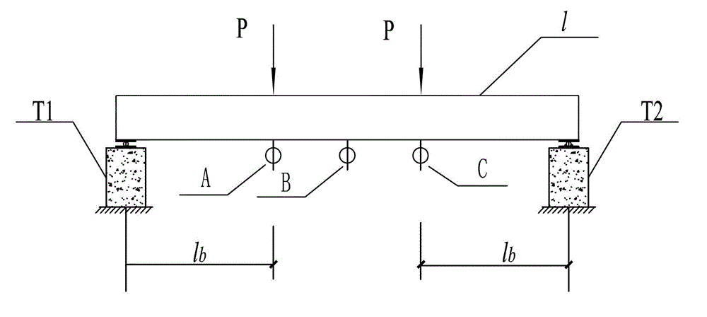 Method for recognizing cross-section bending moment and curvature relation of reinforced concrete beam