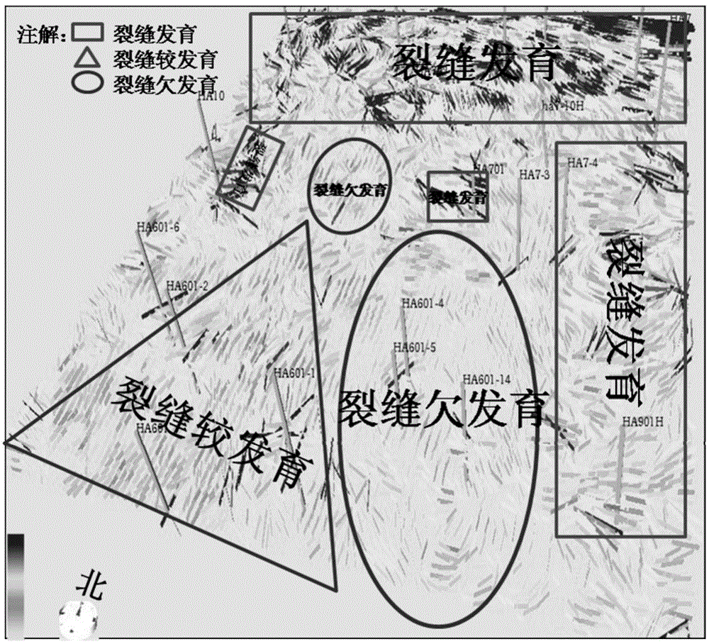 Small-scale fracture prediction imaging method