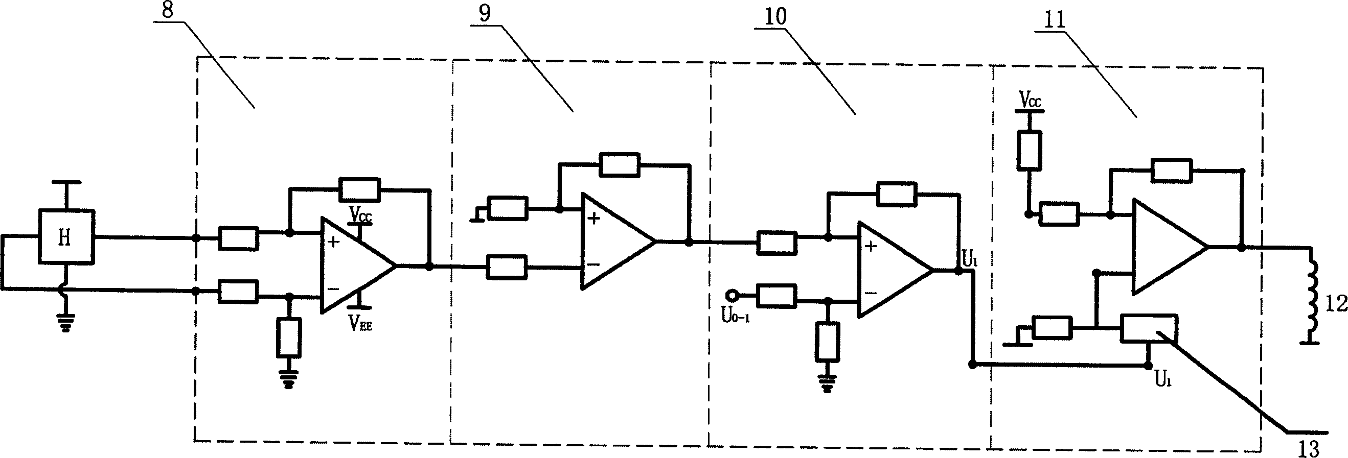 Repulsive levitation device with vertical mobile control mechanism