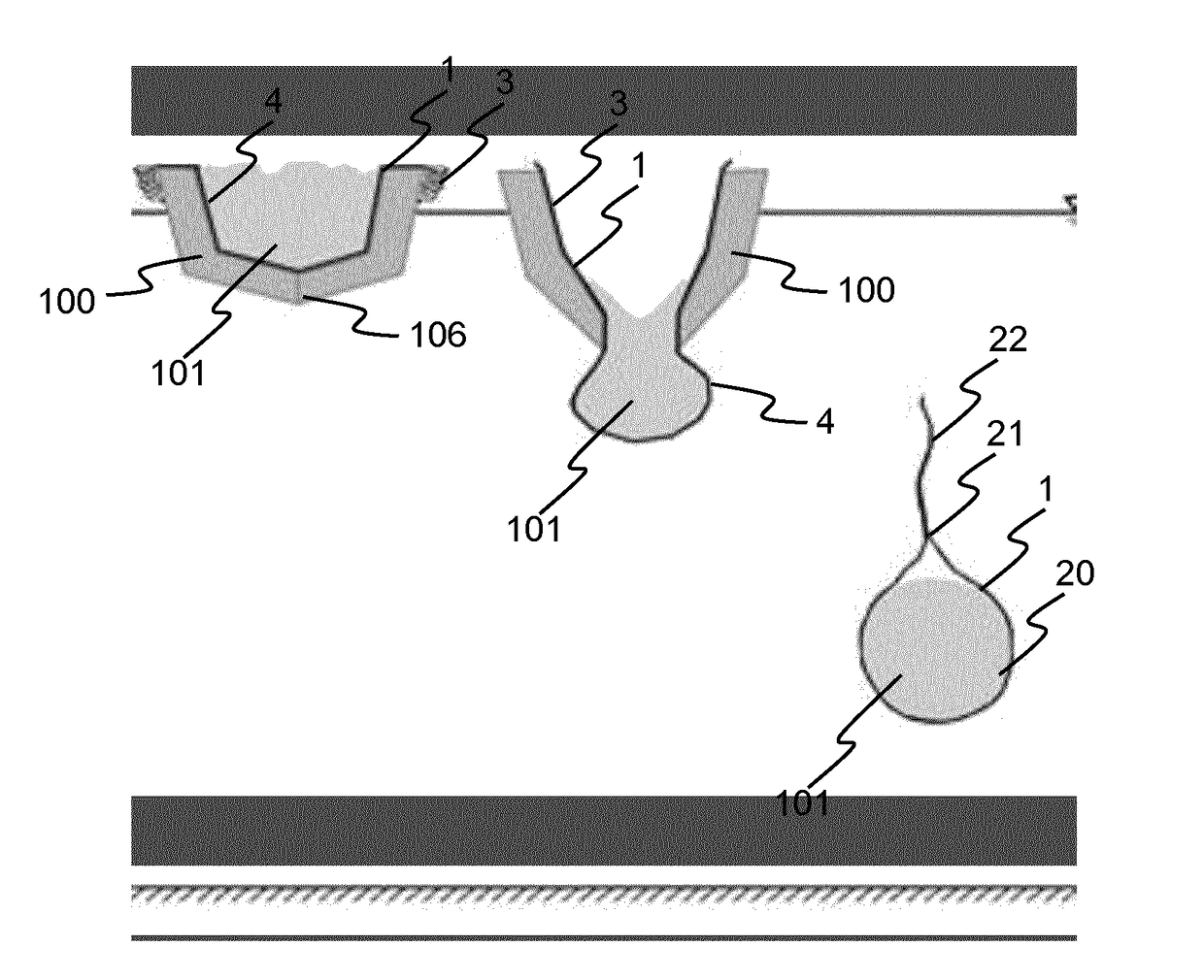 Self-closing sheet for encapsulating and dumping a bulk of material