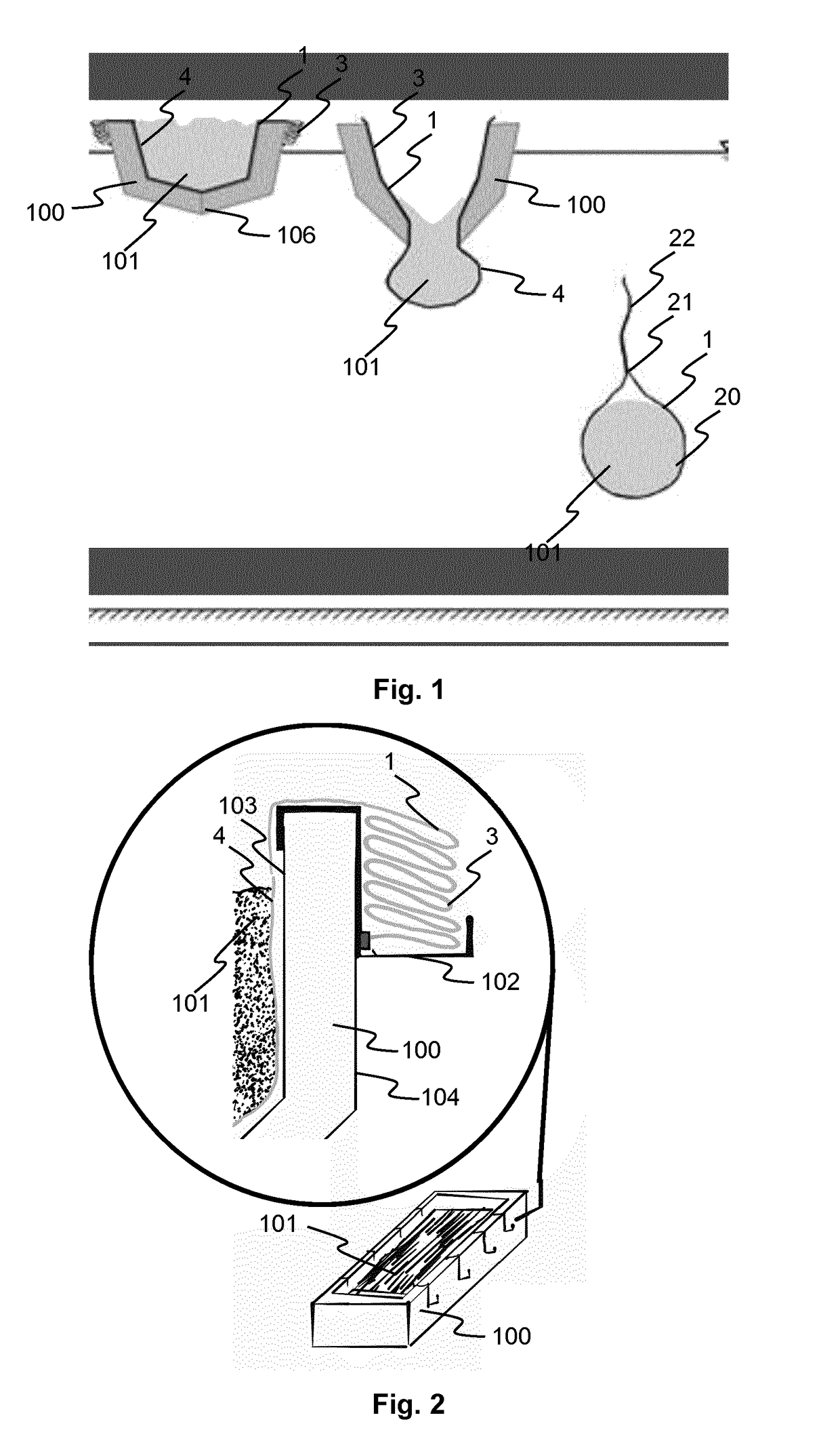 Self-closing sheet for encapsulating and dumping a bulk of material