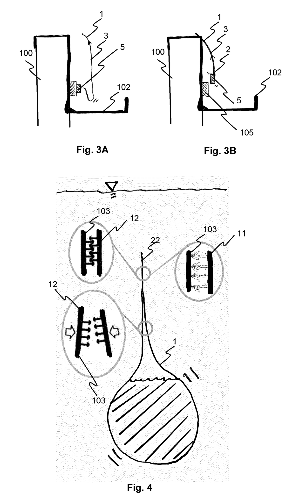 Self-closing sheet for encapsulating and dumping a bulk of material