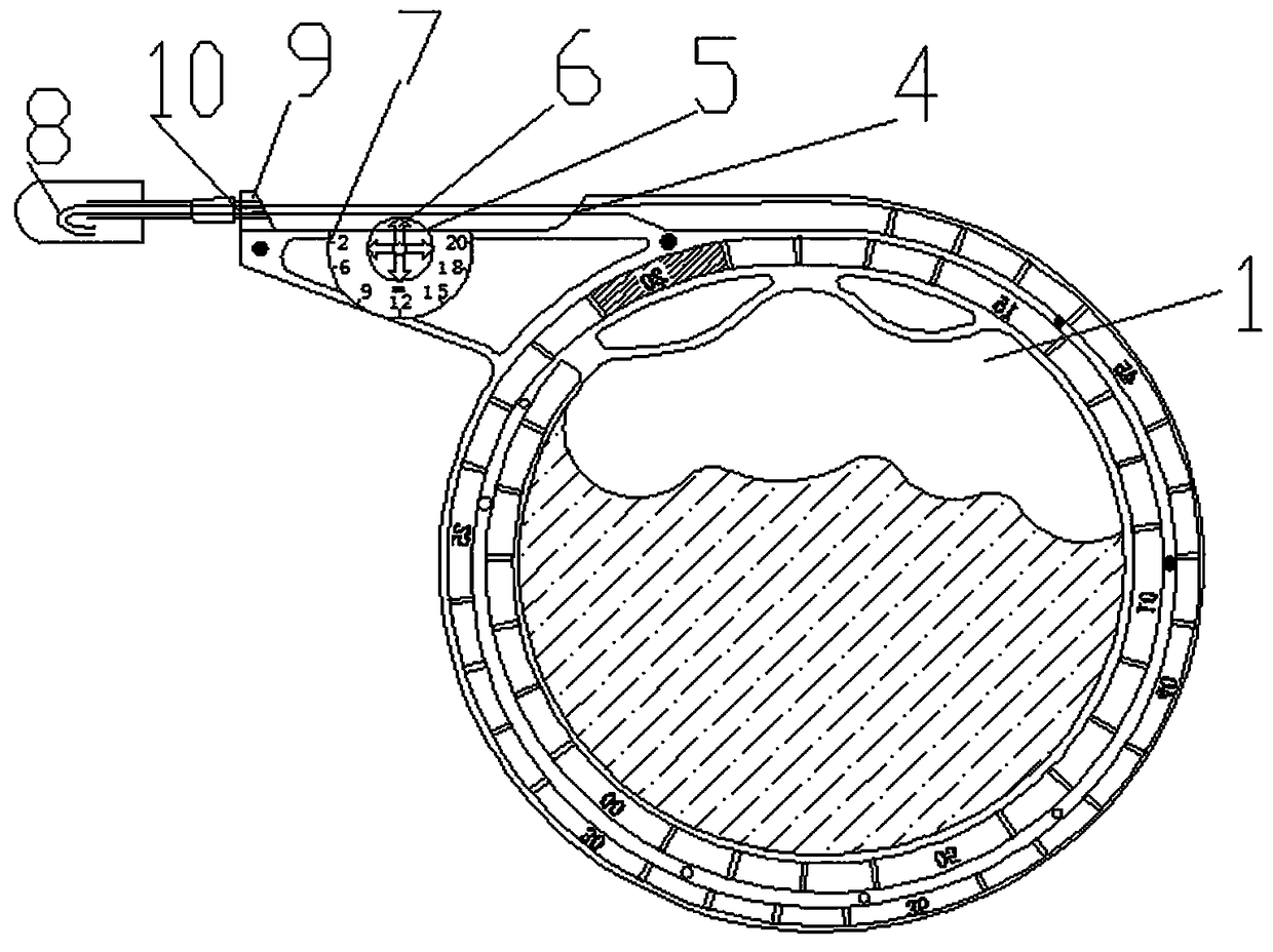 Guiding wire coiled pipe device for precise positioning and guiding