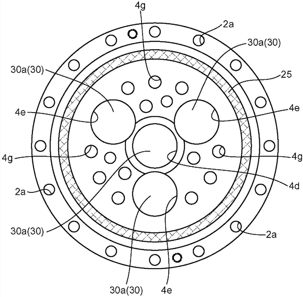 Eccentric oscillation-type gear device