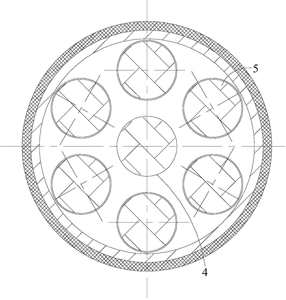 Solid-state high-pressure mixed hydrogen storage device