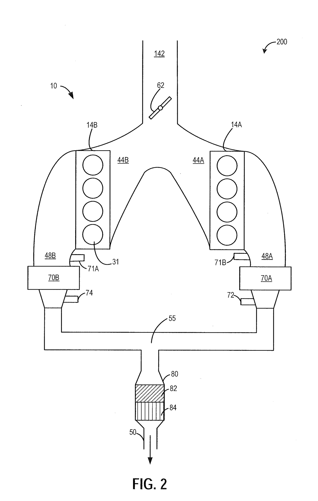 Variable displacement engine control system and method