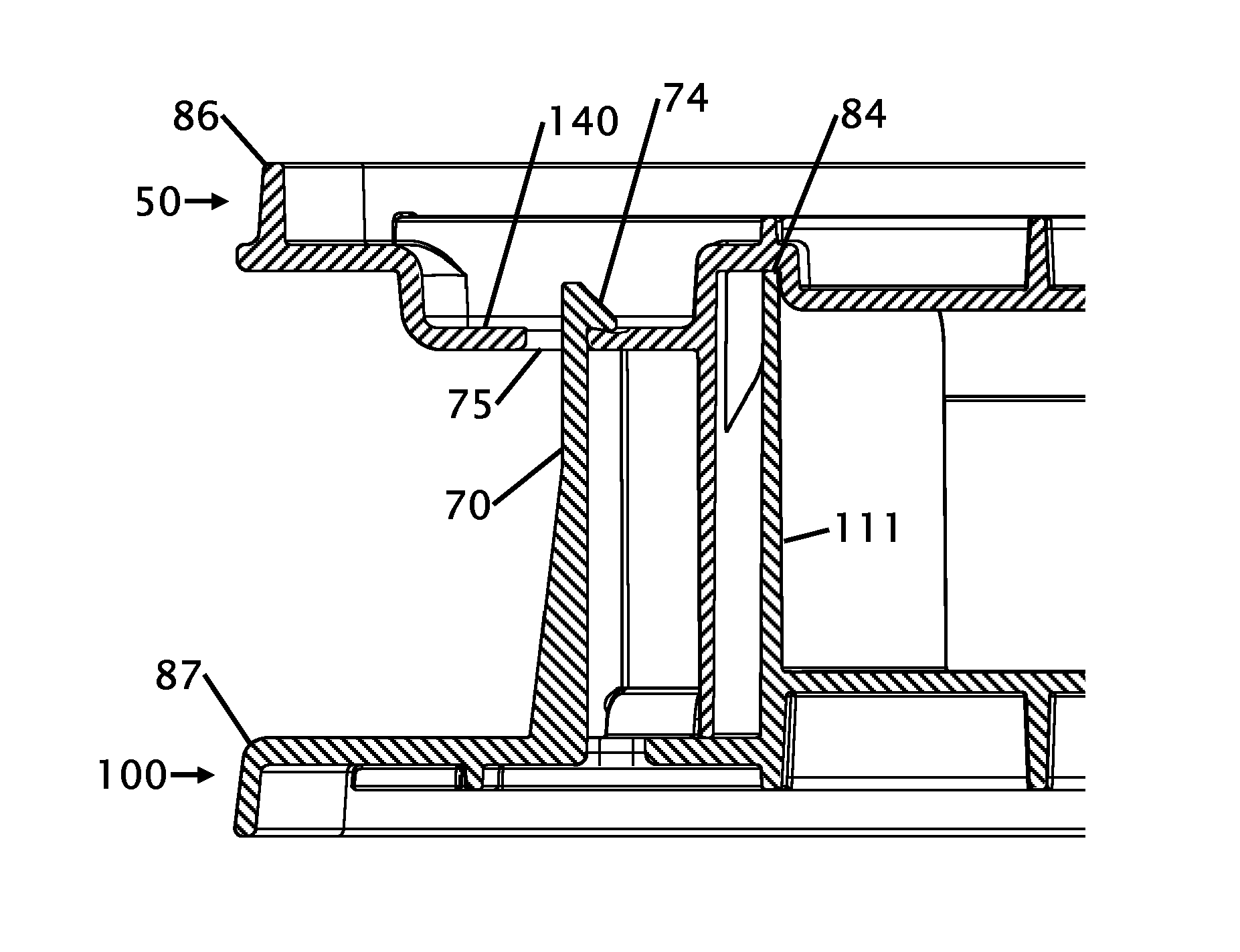 Wafer container