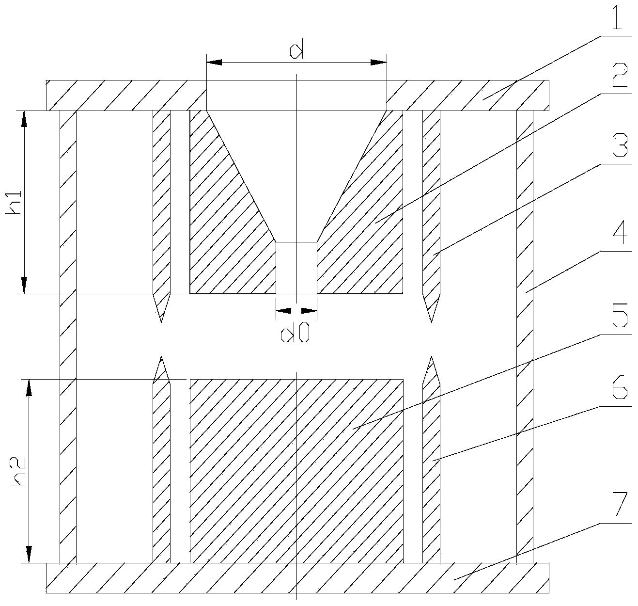 Hydraulic multi-frequency ultrasonic generator