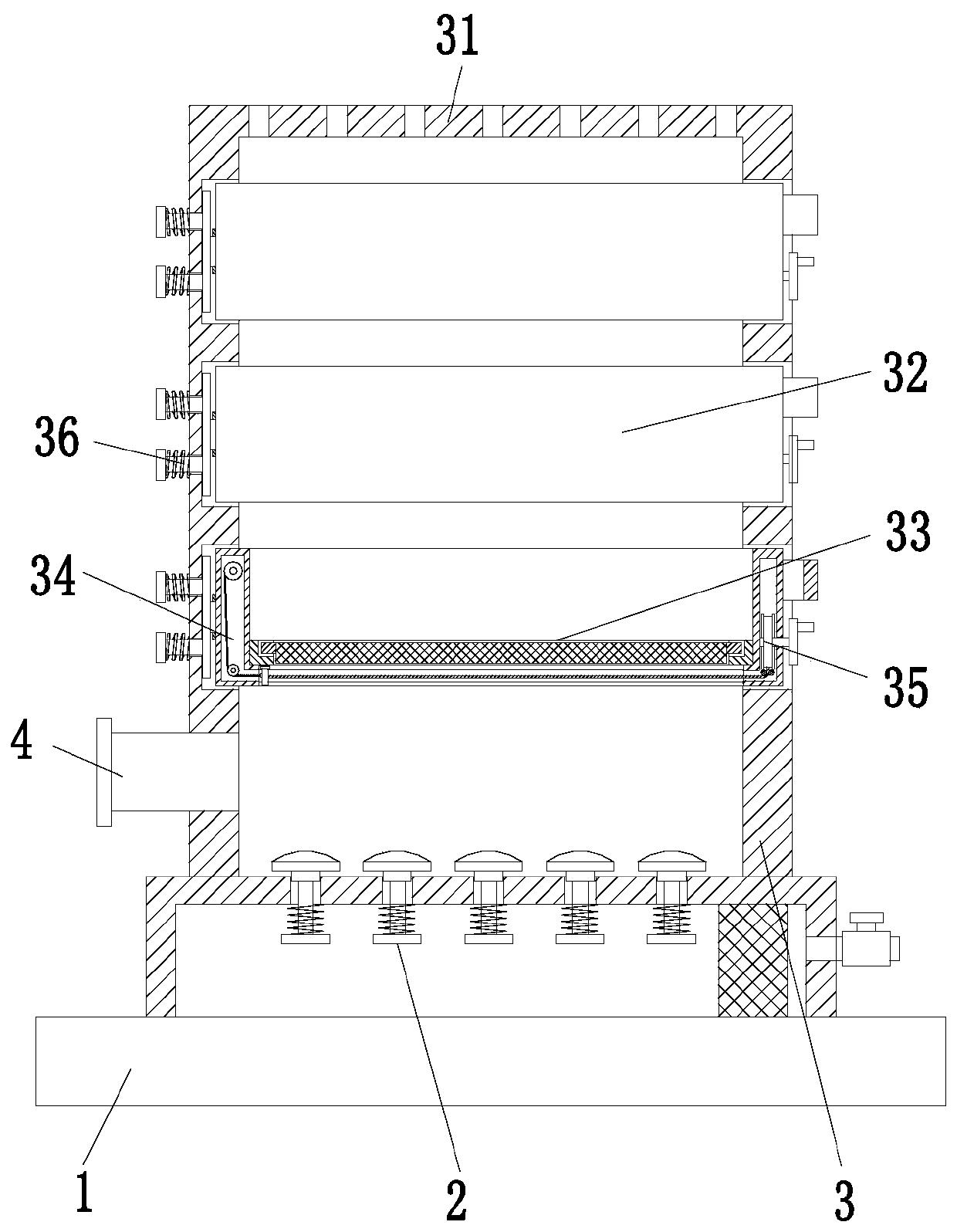 A kind of post-processing technology of plastic granulation