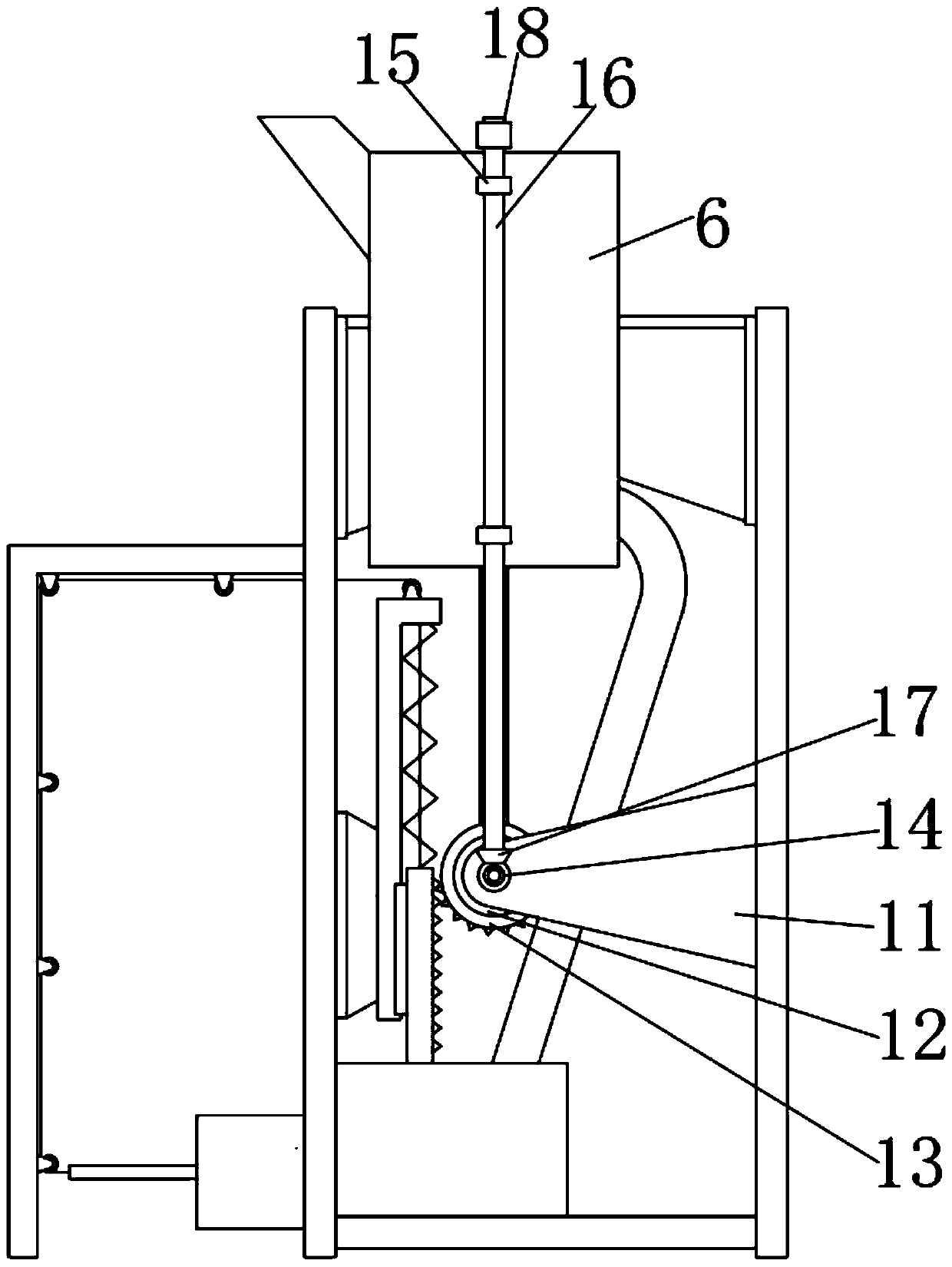 Waste station waste paper recycling treatment device and using method thereof