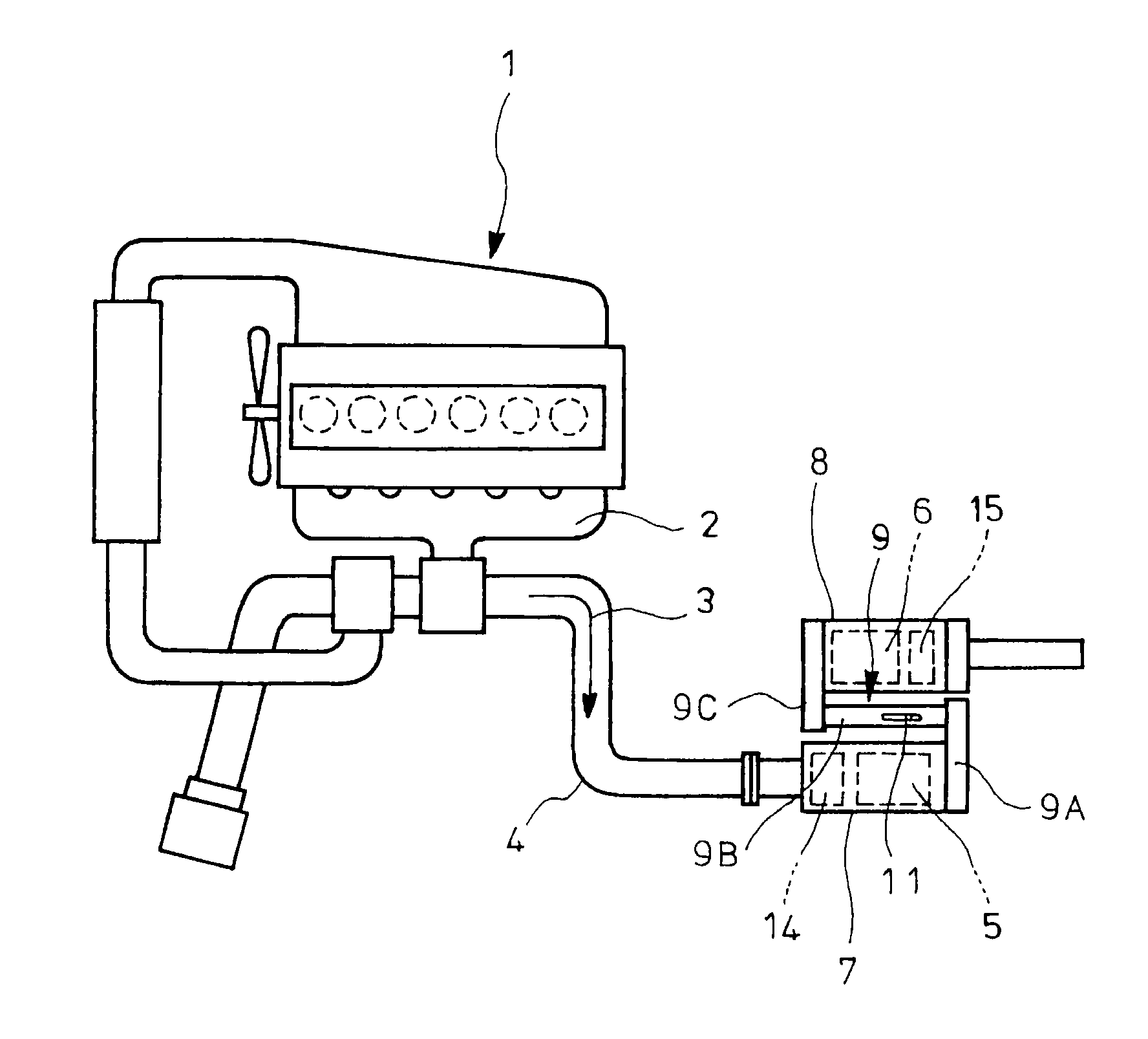 Exhaust emission control device