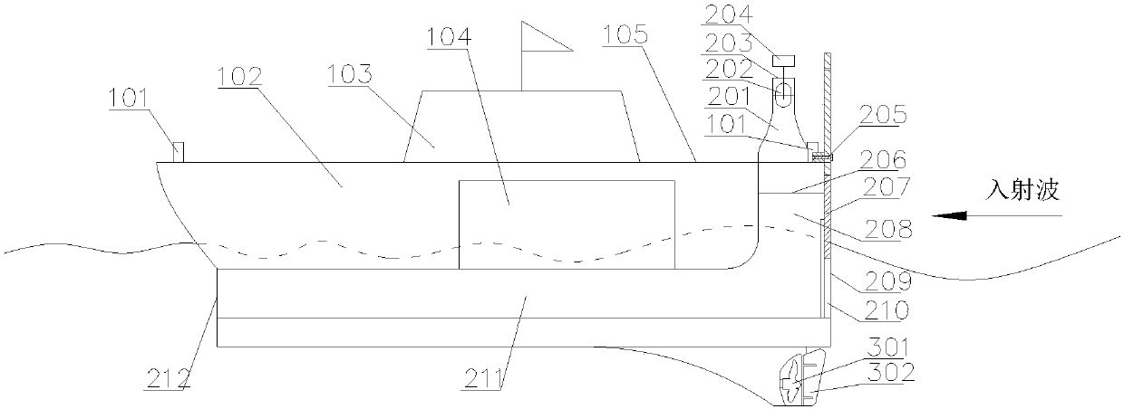 Efficient energy-saving self-propulsion type wave-power generating device