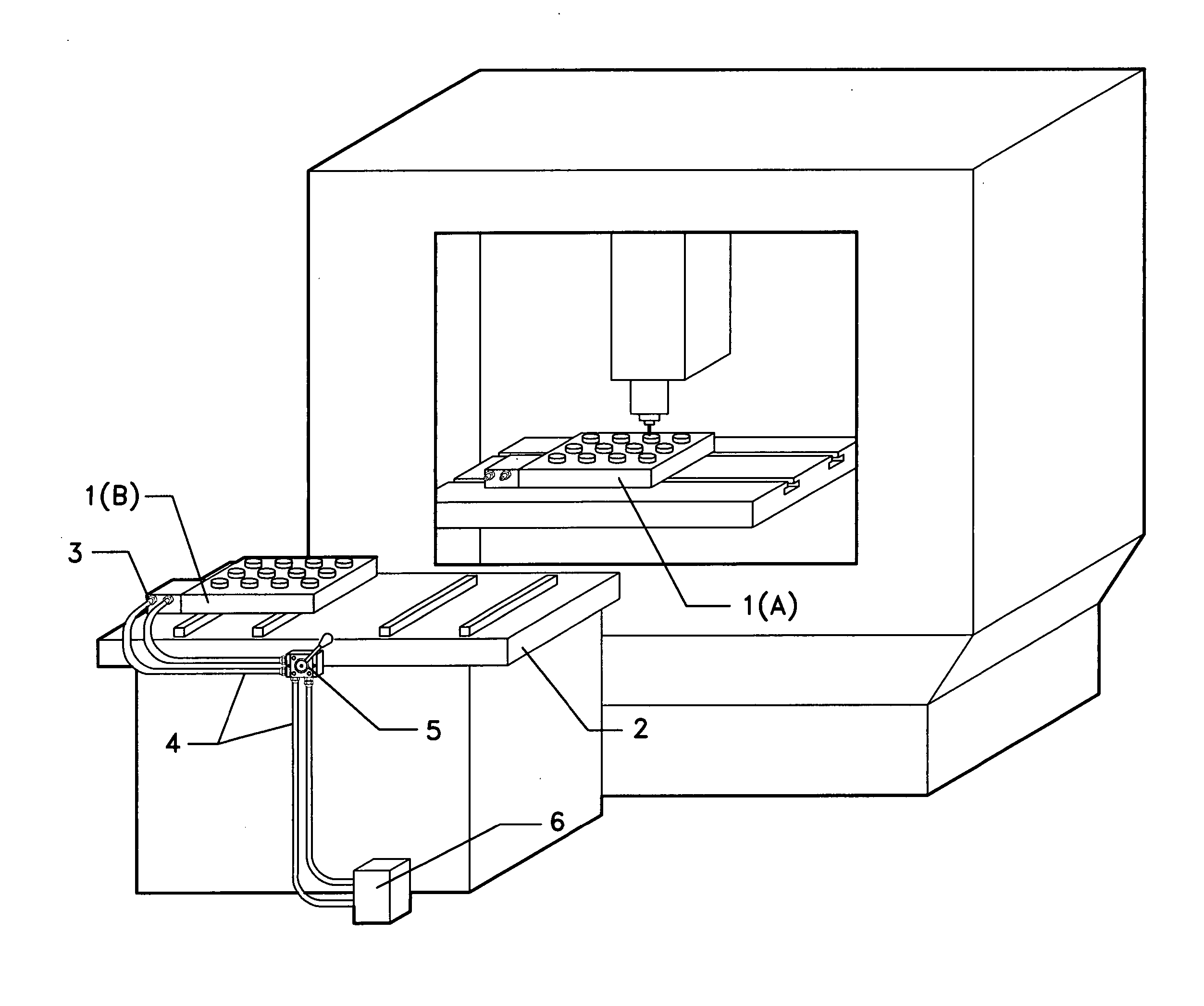 Versatile palletized work holding system