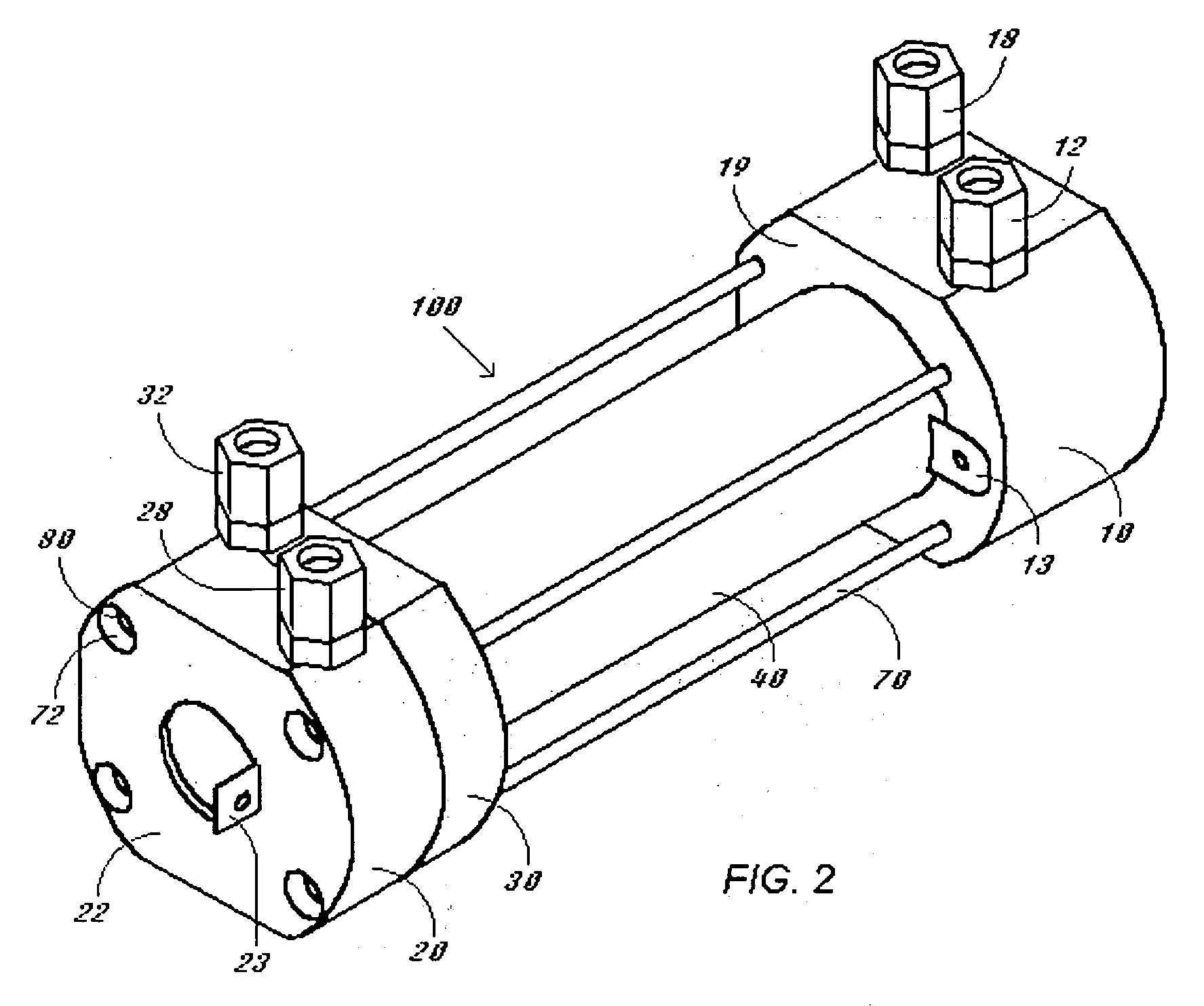 Electrolysis cell assembly