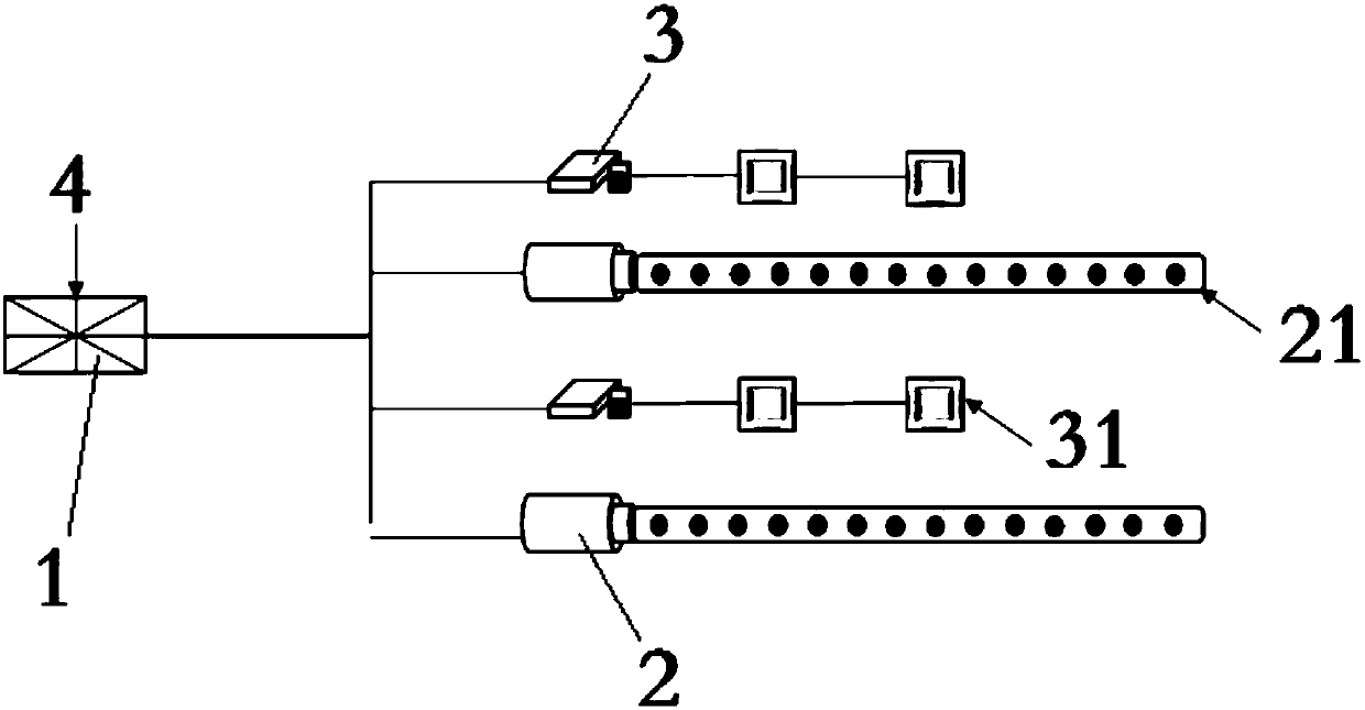 Intelligent sound and light guide evacuation system