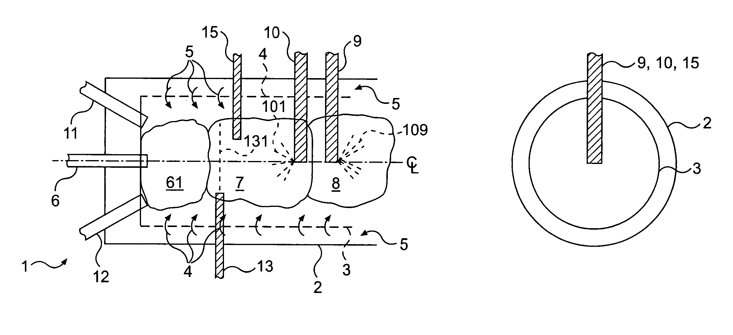 Injection methods to reduce nitrogen oxides emission from gas turbines combustors