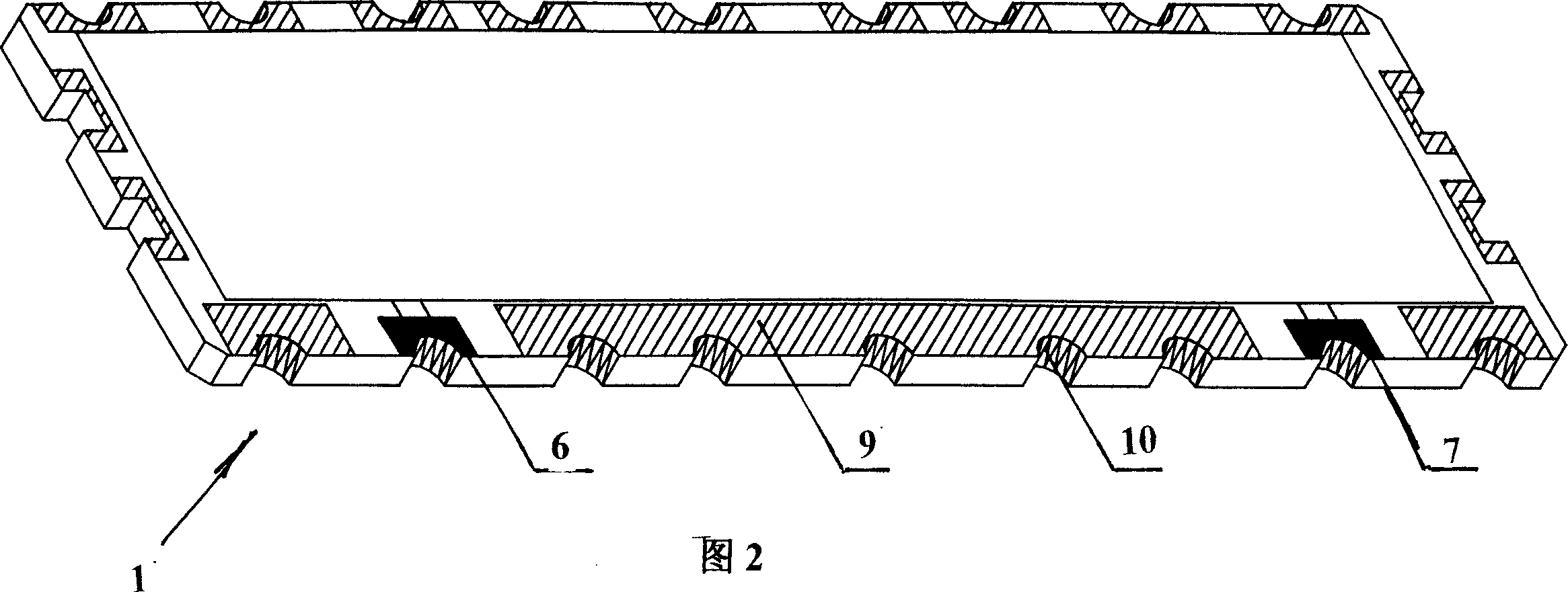 Super high frequency conjoined multi-cavity paster media wave filter