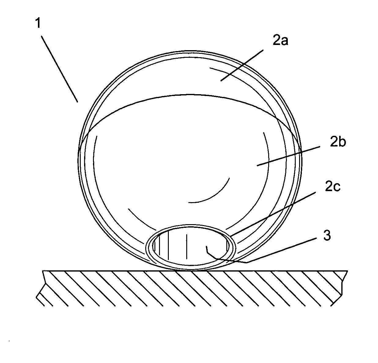 Self righting container