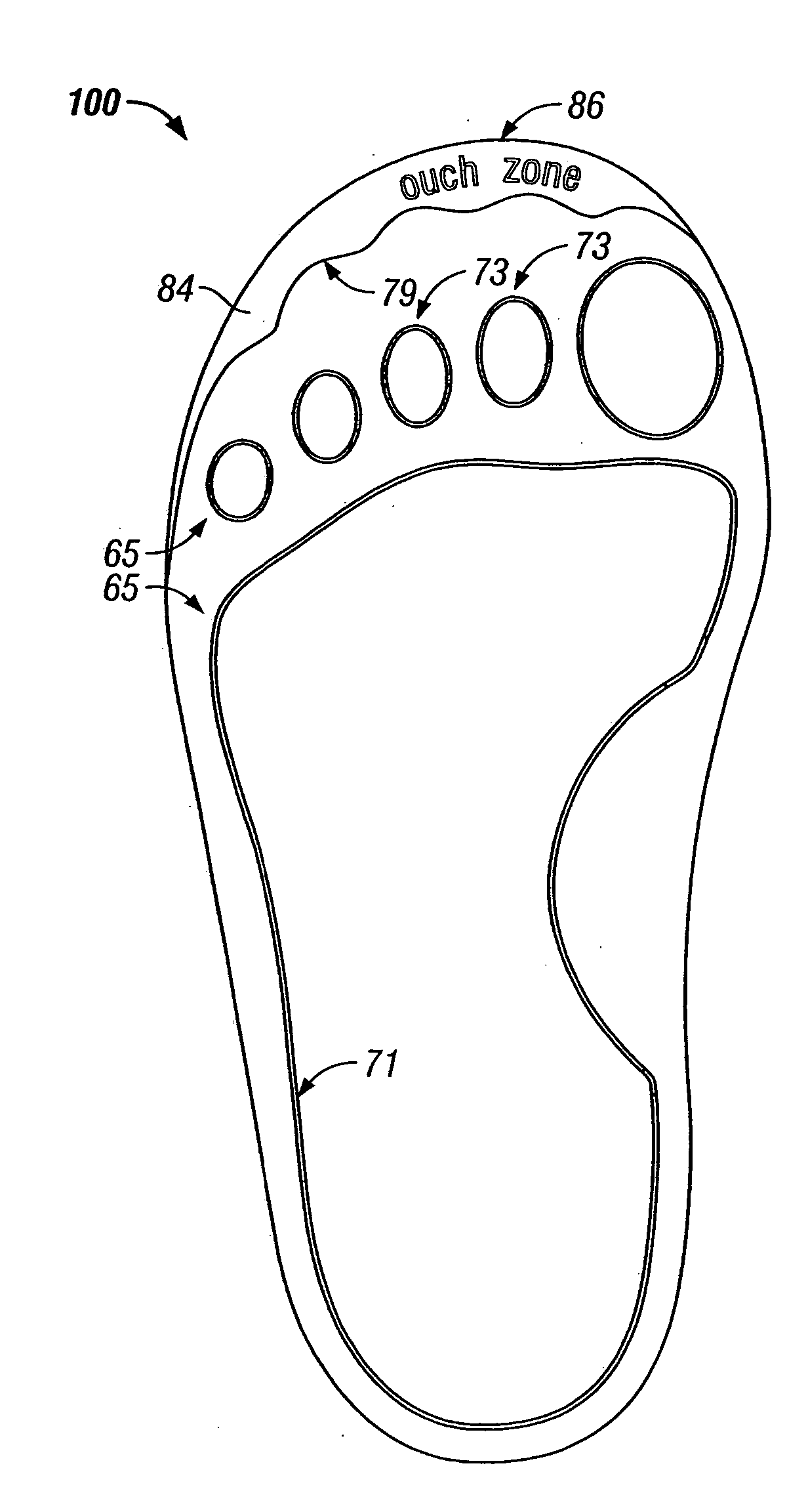 Shoe insert and method for fitting a shoe