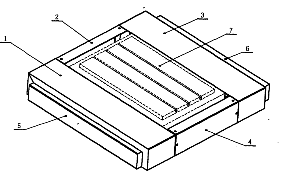 Combined protective cover for linear cutting machine screw guide rail