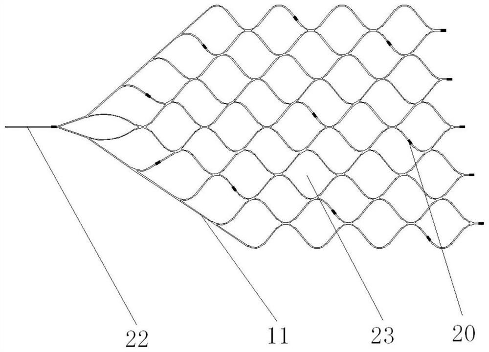 Thrombus extraction device for pulmonary artery embolism