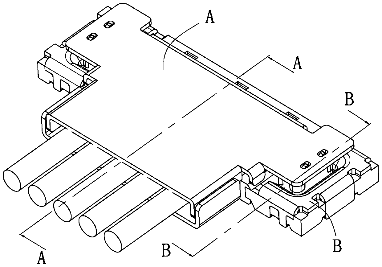 Board-to-board RF and board-to-board RF component