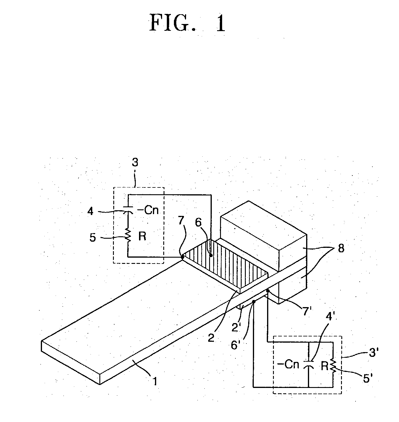 Multi-mode vibration damping device and method using negative capacitance shunt circuits