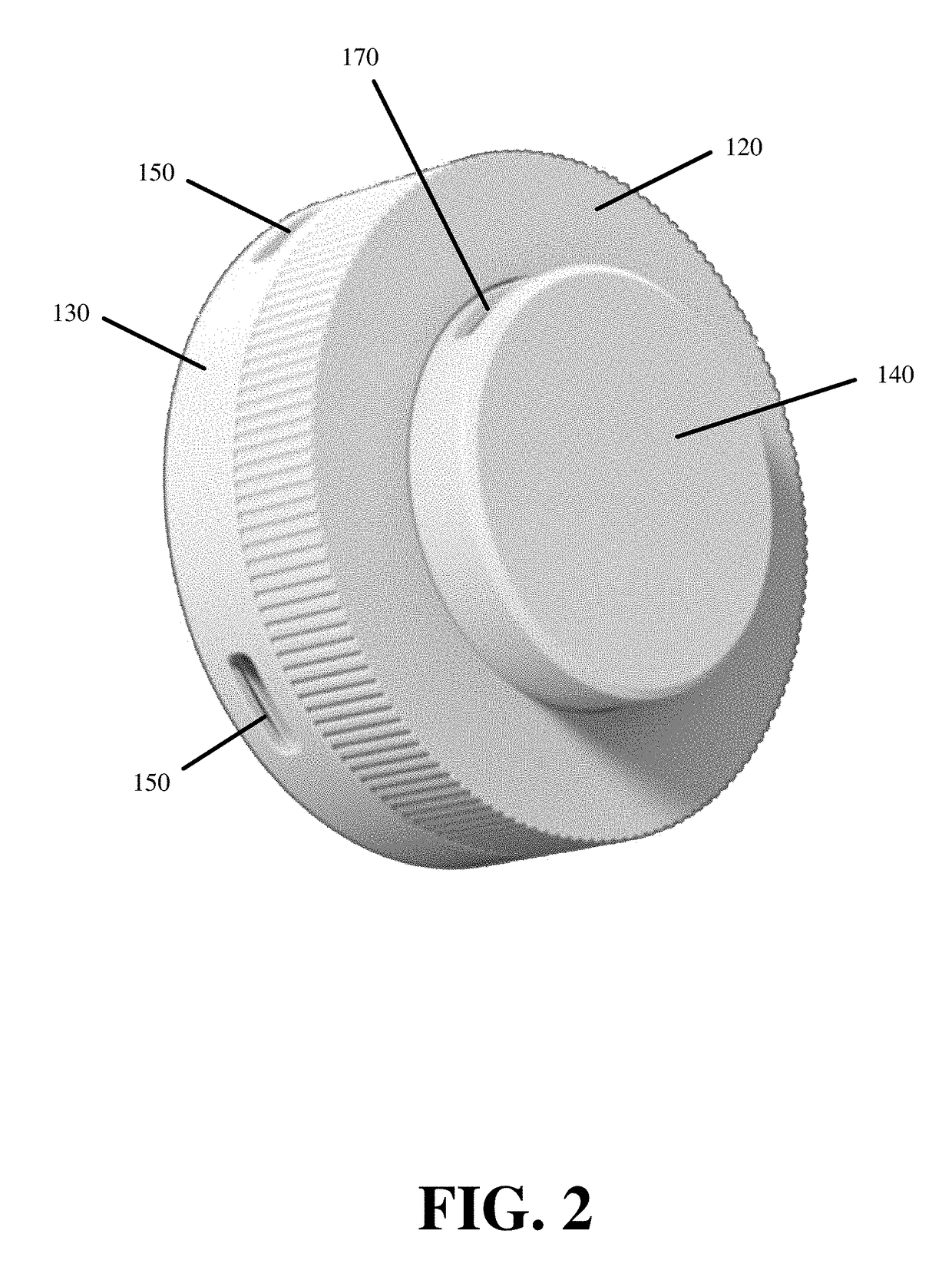 Detachable surface mounting utility hub