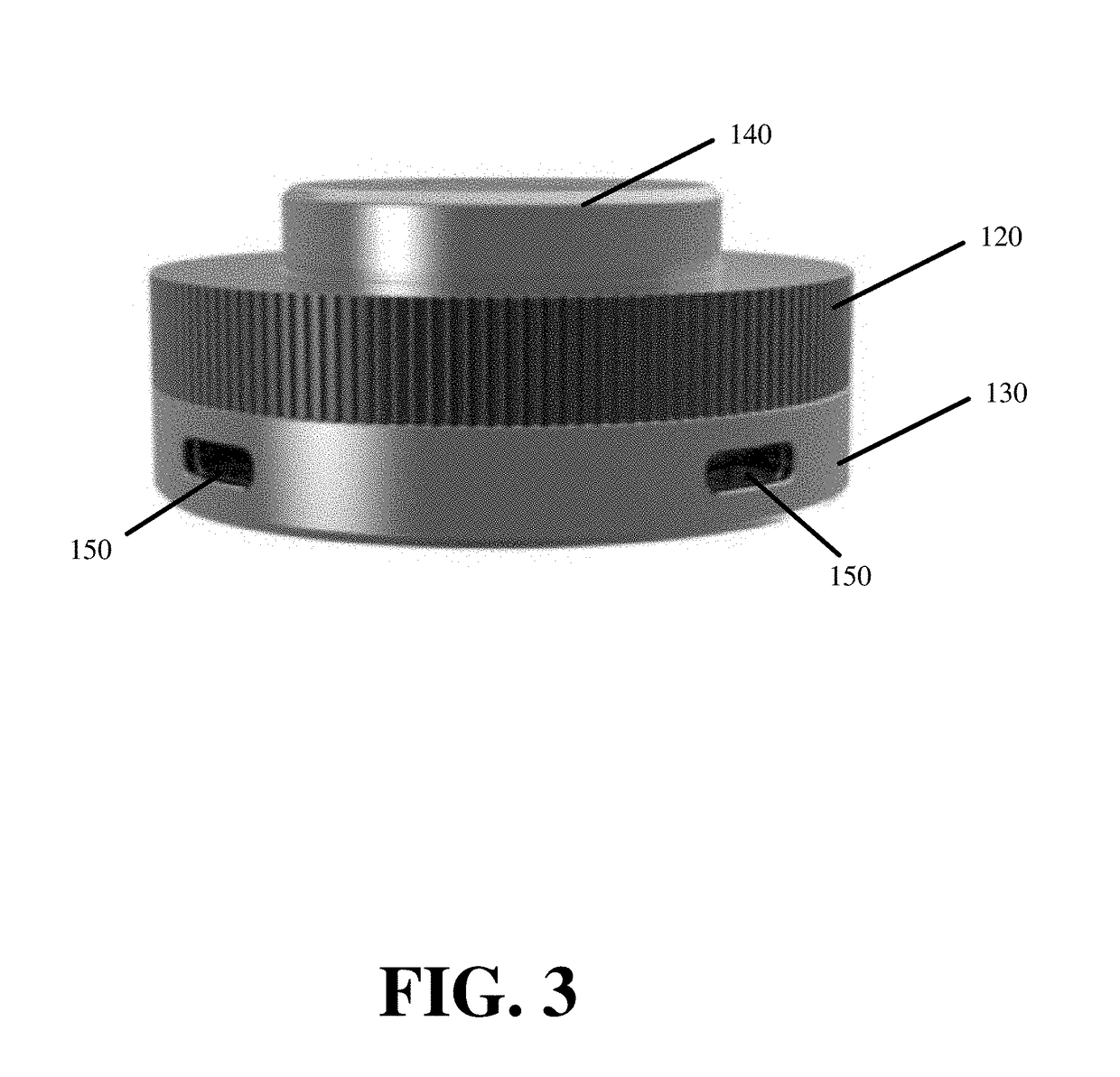 Detachable surface mounting utility hub