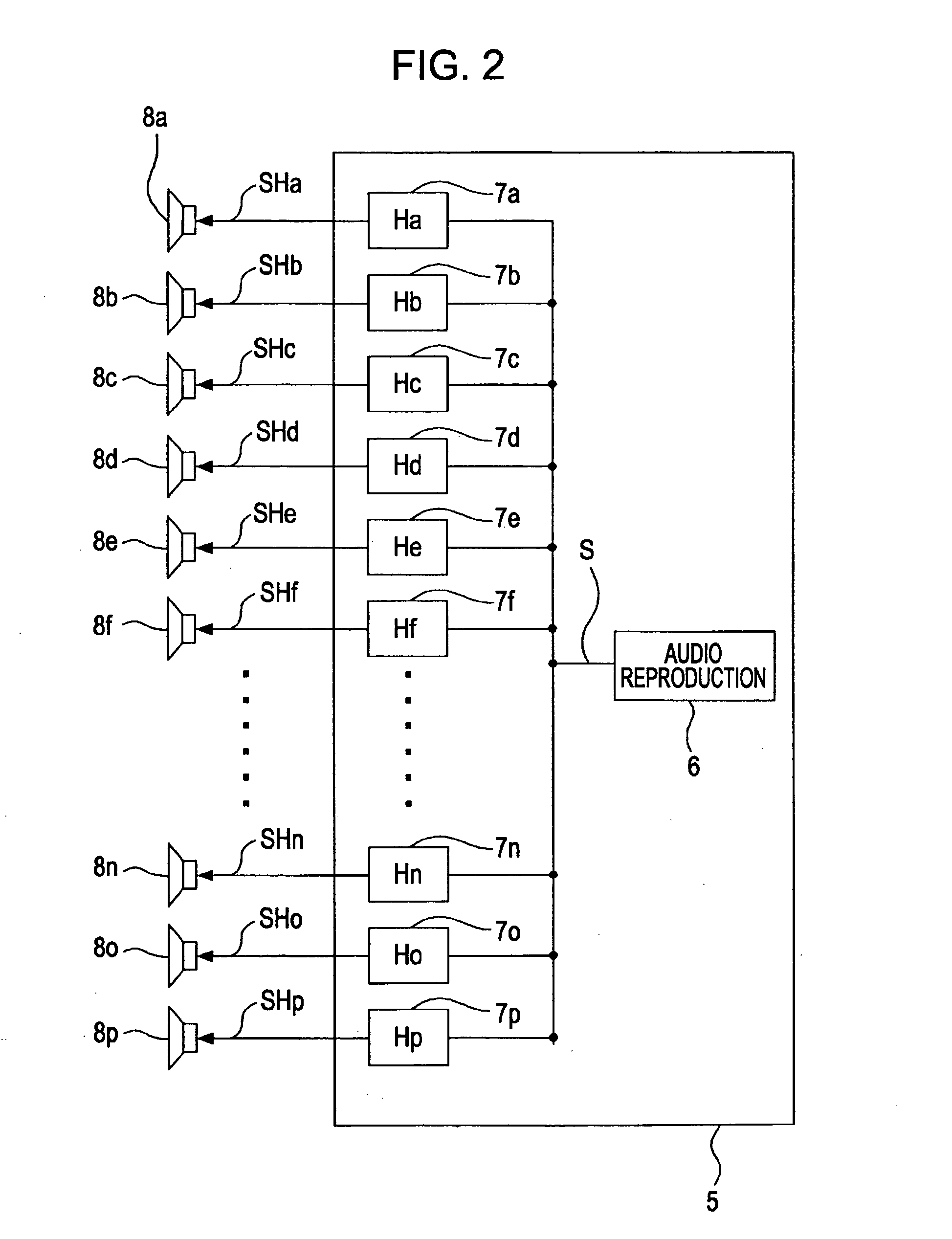 Audio processing method and sound field reproducing system