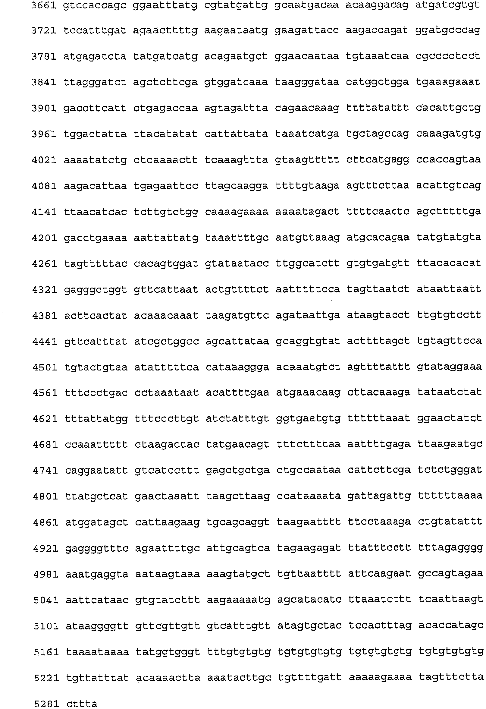 Mutational analysis of JAK2