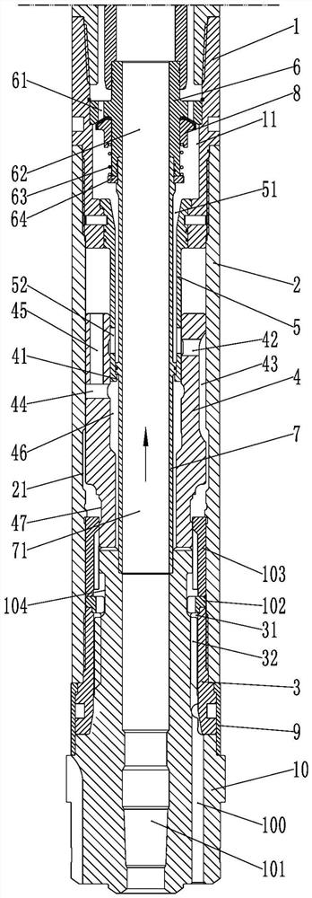 Novel down-the-hole sampling coring pneumatic percussion drilling tool