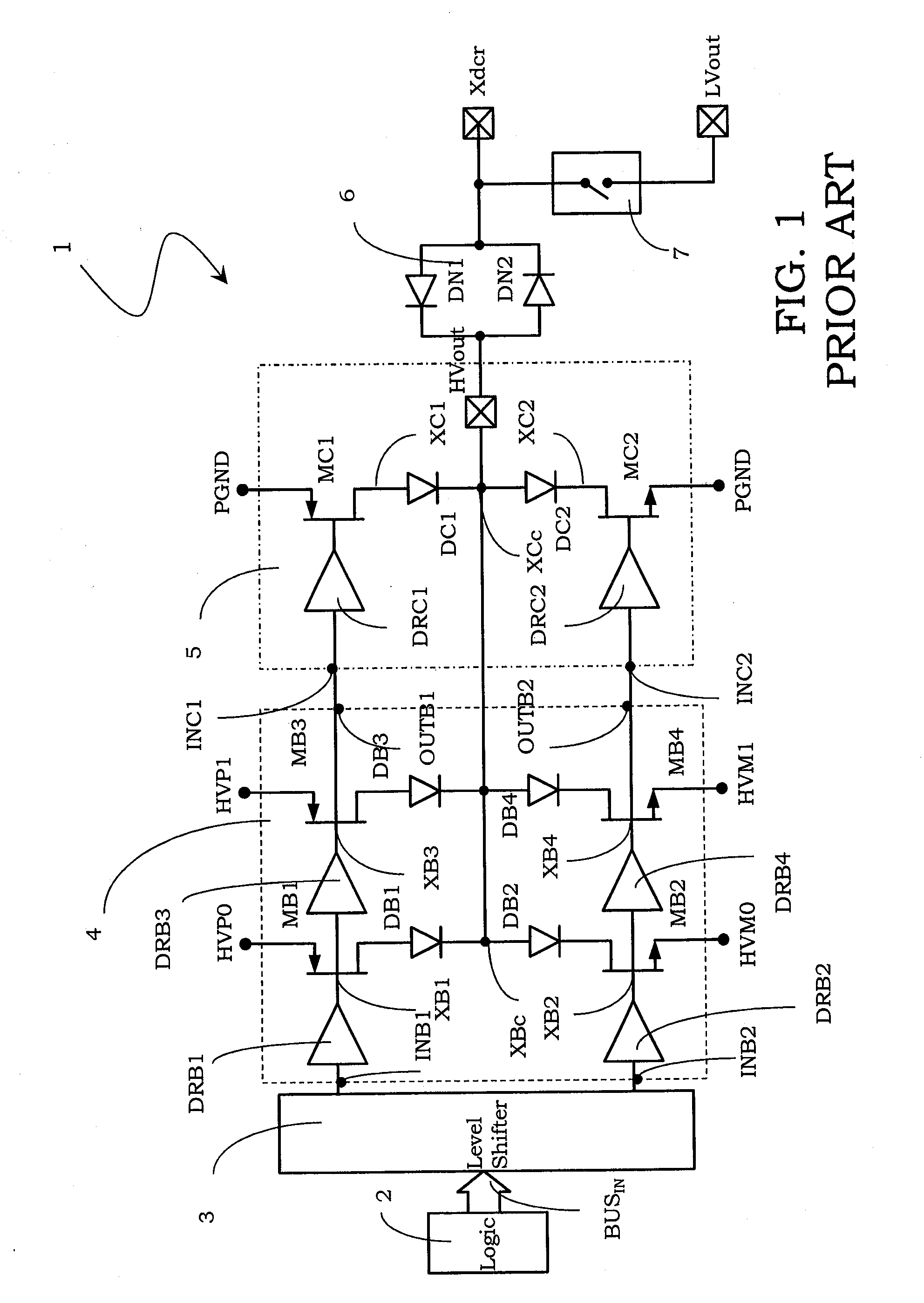 Low voltage isolation switch, in particular for a transmission channel for ultrasound applications