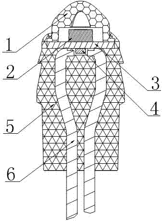 Light-emitting diode (LED) module based on high-voltage constant current technology