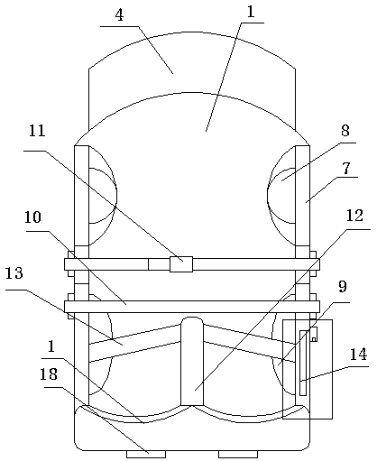 Novel automobile safety seat