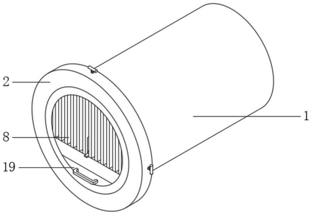 Sewage treatment device convenient for dredging urban pipelines