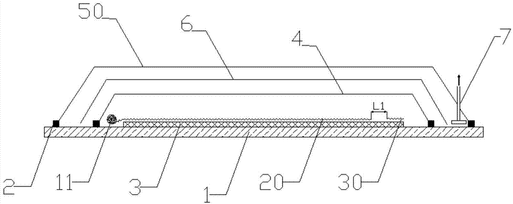 Method for molding resin matrix composite material by zero-adhesive-discharge vacuum assisted resin infusion (VARI)